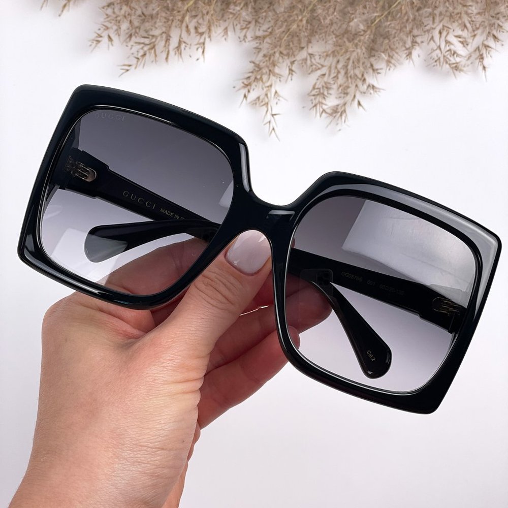 🔥 Gucci Sunglasses GG0876S 001 Women